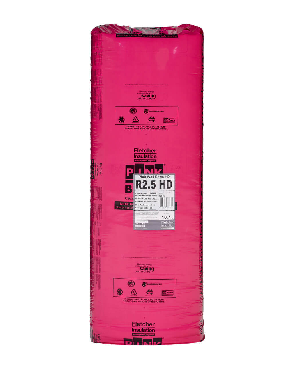 Pink Batts® Glasswool Acoustic Wall Insulation